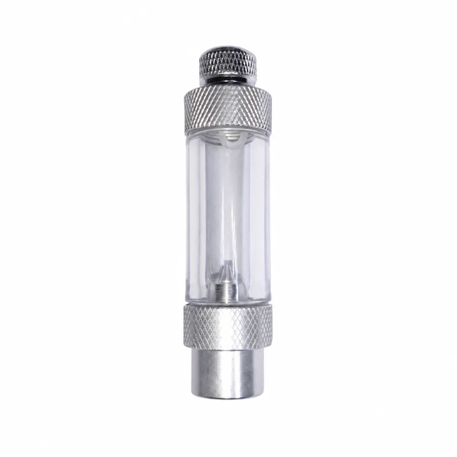 [SINGLE HEAD] 2 in 1 Bubble Counter & Check Valve Aquascape / Single Head Bubble Counter Metal