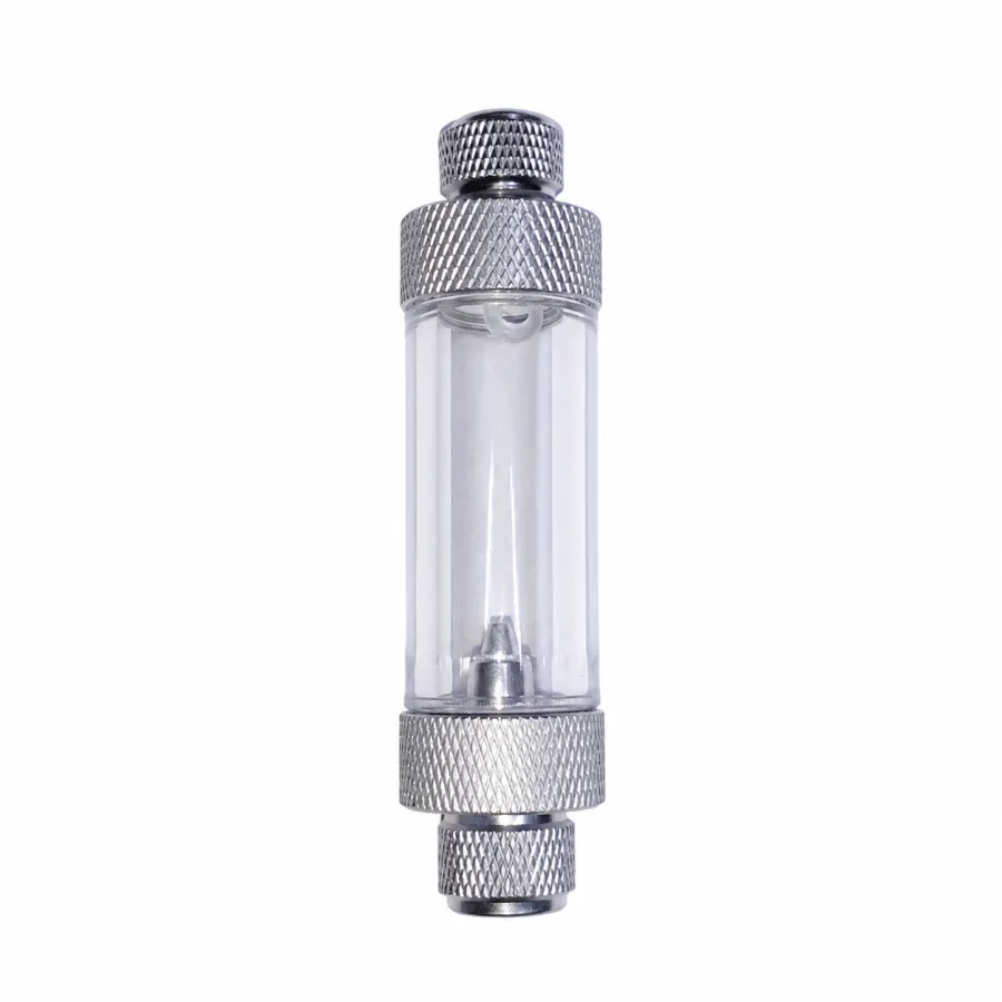 [DOUBLE HEAD] 2 in 1 Bubble Counter & Check Valve Aquascape / Double Head Bubble Counter Metal