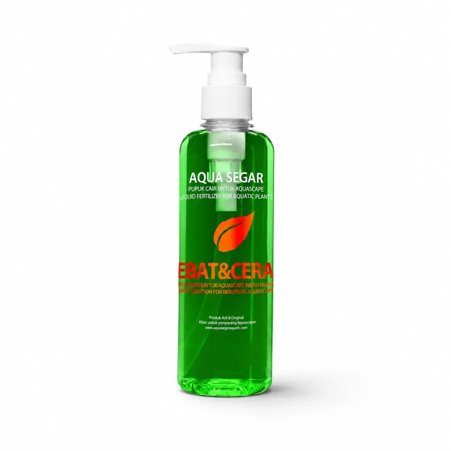 Aqua Segar Lebat & Cerah 250 ml / Pupuk Cair Aquascape Kemasan 250 ml