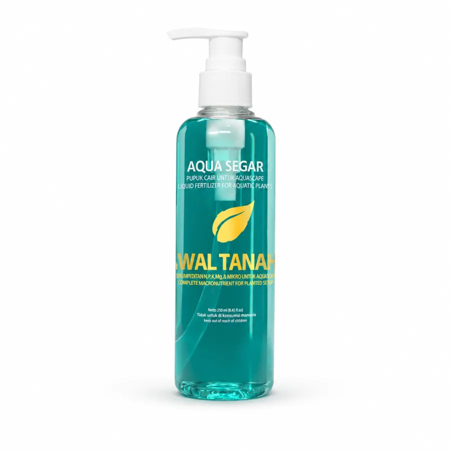 Aqua Segar Awal Tanam 250 ml / Pupuk Cair Aquascape Kemasan 250 ml