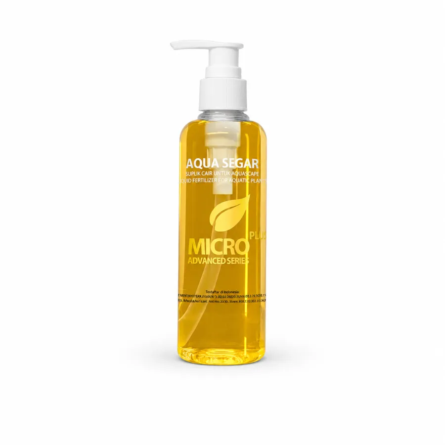 Aqua Segar Micro Plus 250 ml / Pupuk Cair Aquascape Kemasan 250 ml